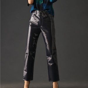 AGOLDE Recycled Leather 90’s Pinch Waist Pants